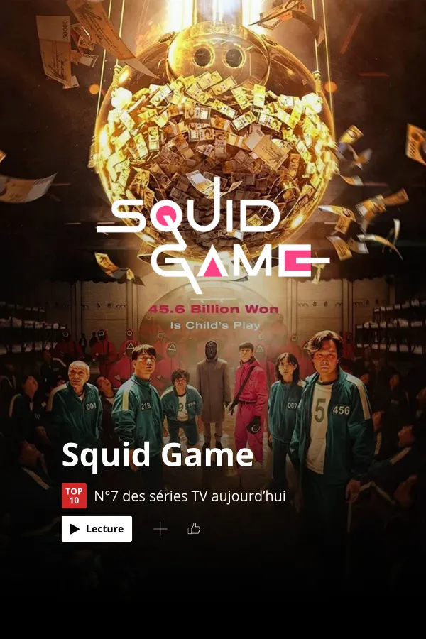 Affiche Squid Game : investir en crypto sans se faire éliminer